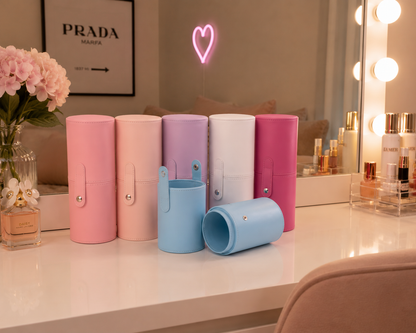 Anti-Fray Protective Makeup Brush Storage