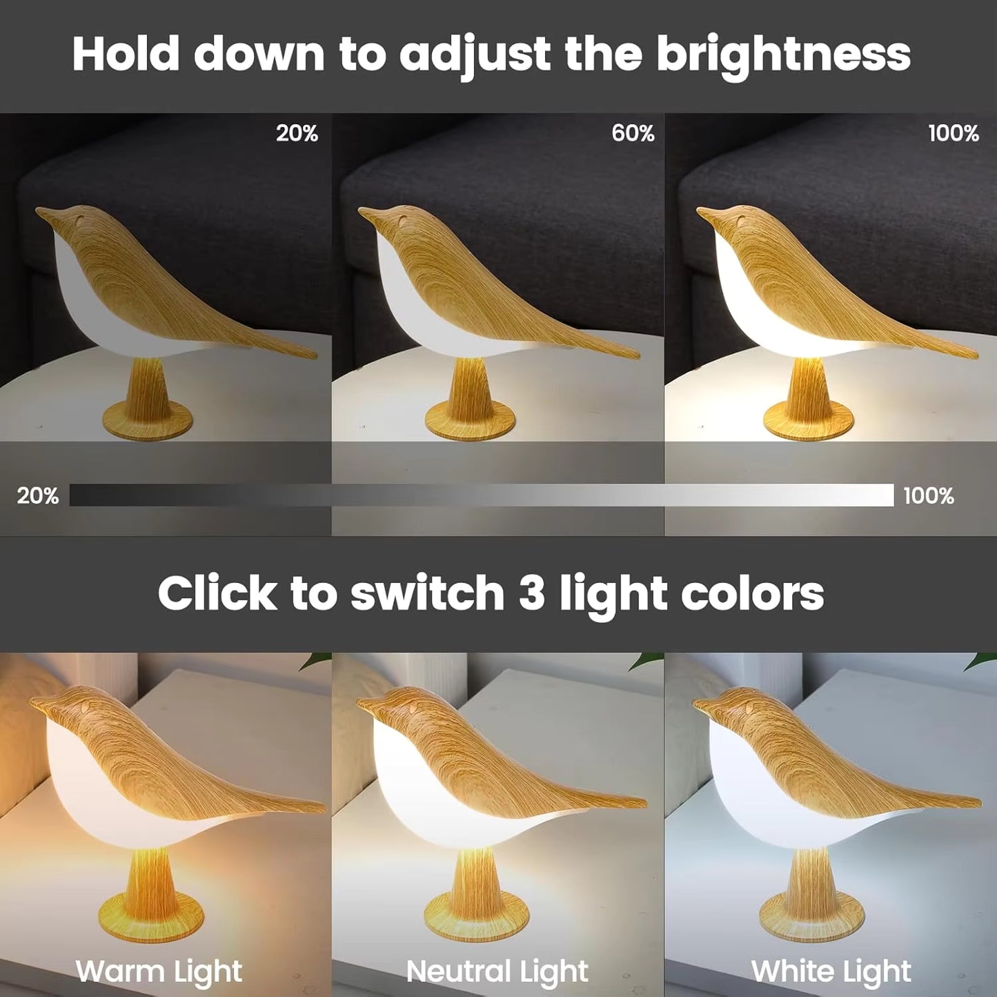Elegant Bird Lamp